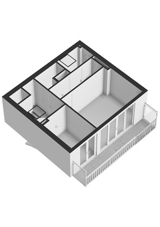 Floorplan - Pleinweg 11A, 3081 JC Rotterdam